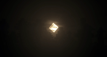 A dark landscape from the Shadowfall modpack